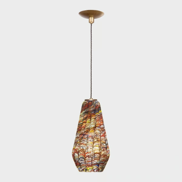 CONO #004 - Murano glass pendant lamp by Sogni Di Cristallo - view 3